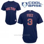 Maglia Baseball Uomo Boston Red Sox 3 Jimmie Foxx Blu Alterner Cool Base