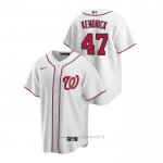 Maglia Baseball Uomo Washington Nationals Howie Kendrick Replica Primera Bianco
