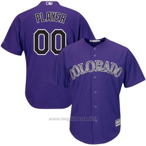 Maglia Baseball Bambino Cleveland Indians Personalizzate Purpura
