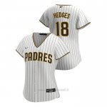 Maglia Baseball Donna San Diego Padres Austin Hedges Replica 2020 Primera Bianco