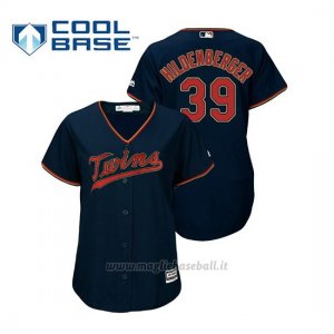 Maglia Baseball Donna Minnesota Twins Trevor Hildenberger Cool Base Majestic Alternato Blu