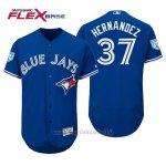 Maglia Baseball Uomo Toronto Blue Jays Teoscar Hernandez Flex Base Entrenamiento De Primavera 2019 Blu