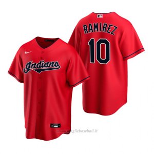 Maglia Baseball Uomo Cleveland Indians Harold Ramirez Replica Alternato Rosso