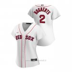 Maglia Baseball Donna Boston Red Sox Xander Bogaerts 2020 Replica Primera Bianco