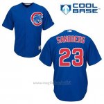 Maglia Baseball Uomo Chicago Cubs 23 Ryne Sandberg Blu Alterner Cool Base