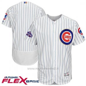 Maglia Baseball Uomo Chicago Cubs Bianco Or Program Flex Base