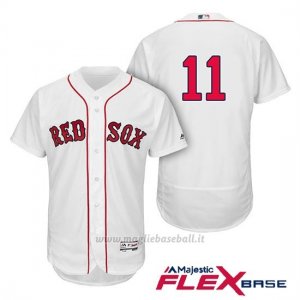 Maglia Baseball Uomo Boston Red Sox Rafael Devers Bianco 1ªFlex Base