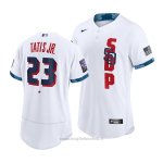 Maglia Baseball Uomo San Diego Padres Fernando Tatis Jr. 2021 All Star Autentico Bianco
