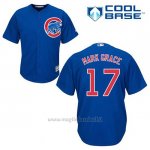 Maglia Baseball Uomo Chicago Cubs 17 Mark Grace Blu Alterner Cool Base