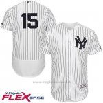 Maglia Baseball Uomo New York Yankees Thurman Munson Bianco Flex Base Autentico Collezione