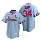 Maglia Baseball Uomo St. Louis Cardinals J.a. Happ Cooperstown Collection Road Blu