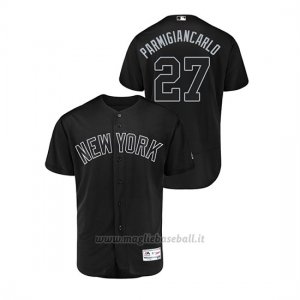 Maglia Baseball Uomo New Y Ork Yankees Giancarlo Stanton 2019 Players Weekend Autentico Nero