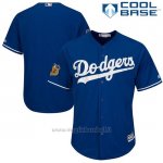 Maglia Baseball Uomo Los Angeles Dodgers 2017 Allenamento Primaverile Cool Base