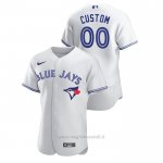Maglia Baseball Uomo Toronto Blue Jays Personalizzate Autentico Bianco