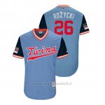 Maglia Baseball Uomo Minnesota Twins Max Kepler 2018 Llws Players Weekend Rozycki Light TOrnto Blue Jays