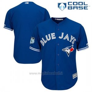 Maglia Baseball Uomo Toronto Blue Jays 2017 Allenamento Primaverile Cool Base
