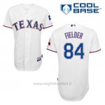 Maglia Baseball Uomo Texas Rangers Prince Fielder 84 Bianco 1ªCool Base