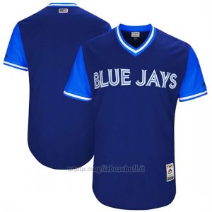Maglia Baseball Uomo Toronto Blue Jays 2017 Little League World Series Blu Blu