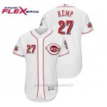 Maglia Baseball Uomo Cincinnati Reds Matt Kemp 150th Aniversario 1ªFlex Base Blanco