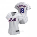 Maglia Baseball Donna New York Mets Darryl Strawberry 2020 Replica Primera Bianco