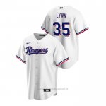 Maglia Baseball Uomo Texas Rangers Lance Lynn Replica Primera Bianco