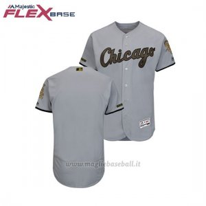 Maglia Baseball Uomo Chicago White Sox 2018 Dia de los Caidos Flex Base Grigio