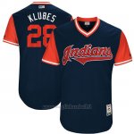 Maglia Baseball Uomo Cleveland Indians 2017 Little League World Series Corey Kluber Blu