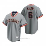 Maglia Baseball Uomo Detroit Tigers AL Kaline Cooperstown Collection Road Grigio