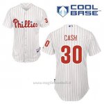 Maglia Baseball Uomo Philadelphia Phillies Dave Cash 30 Bianco 1ªCool Base