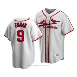 Maglia Baseball Uomo St. Louis Cardinals Tommy Edman Cooperstown Collection Primera Bianco