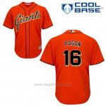 Maglia Baseball Uomo San Francisco Giants Angel Pagan 16 Arancione Alterner Cool Base