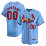 Maglia Baseball Uomo St. Louis Cardinals Alternato Limited Personalizzate Blu