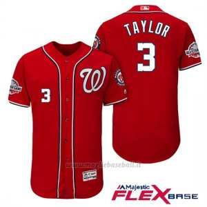 Maglia Baseball Uomo Washington Nationals Michael Taylor Scarlet 2018 All Star Alterner Flex Base