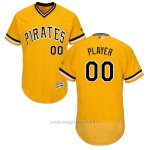 Maglia Baseball Bambino Pittsburgh Pirates Personalizzate Amarillo