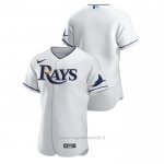 Maglia Baseball Uomo Tampa Bay Rays Autentico Bianco