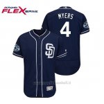 Maglia Baseball Uomo Padres Wil Myers 50th Aniversario Alternato Flex Base Azul