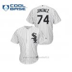 Maglia Baseball Uomo Chicago White Sox Eloy Jimenez Cool Base Majestic 1ªBianco