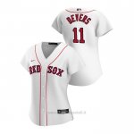 Maglia Baseball Donna Boston Red Sox Rafael Devers 2020 Replica Primera Bianco