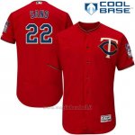 Maglia Baseball Uomo Minnesota Twins Miguel Sano Scarlet Cool Base