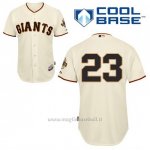 Maglia Baseball Uomo San Francisco Giants Norichika Aoki 23 Crema 1ªCool Base