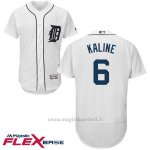Maglia Baseball Uomo Detroit Tigers Al Kaline Autentico Collezione Flex Base Bianco