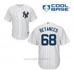 Maglia Baseball Uomo New York Yankees Dellin Betances 68 Bianco 1ªCool Base