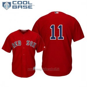 Maglia Baseball Uomo Boston Red Sox Rafael Devers Cool Base Majestic Alterner Replica Scarlet