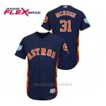 Maglia Baseball Uomo Houston Astros Collin Mchugh 2019 Entrenamiento De Primavera Flex Base Blu