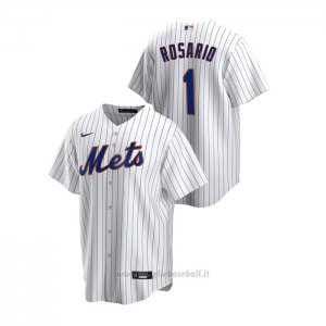 Maglia Baseball Uomo New York Mets Amed Rosario Replica Primera Bianco