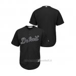 Maglia Baseball Uomo Detroit Tigers 2019 Players Weekend Replica Nero