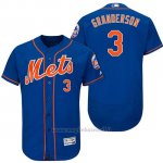 Maglia Baseball Uomo New York Mets Curtis Granderson Arancione 2017 Alterner
