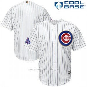 Maglia Baseball Uomo Chicago Cubs Bianco Or Program Cool Base