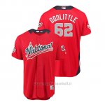 Maglia Baseball Uomo All Star Game Washington Nationals Sean Doolittle 2018 1ªRun Derby National League Rosso