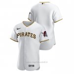 Maglia Baseball Uomo Pittsburgh Pirates Autentico Bianco